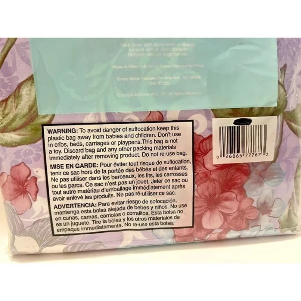 Brand New Vintage SPRING FLING Floral Botanical Vinyl 60